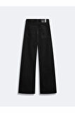 Ltb Vıonne H Black Wash Wide Leg Kadın Jean Pantolon