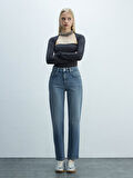 New Wanda Dar Paça Rahat Kesim Jean Pantolon