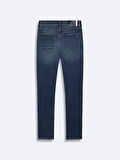New Smarty Dar Paça Orta Bel Jean Pantolon