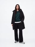 Relaxed Fit Yazı Baskılı Yeşil Sweatshırt