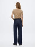 Regular Fit U Yaka Basic Bej T-shırt