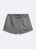 Mırela Tencel Mini Gri Jean Şort
