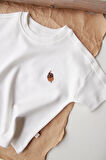 Palamut Nakışlı Oversize T-shirt