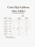 Zeytin Baskılı Oversize Tulum