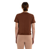Inguz Modal Bisiklet Yaka Basic Yoga T-Shirt