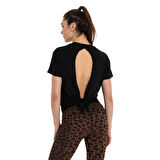 Inguz Sırt Bağlamalı Modal Yoga T-Shirt