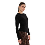 Inguz Uzun Kollu Basic Modal Yoga T-Shirt