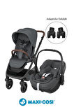 Maxi-Cosi Oxford-Pebble 360 Pro Çift Yönlü Seyahat Sistem Bebek Arabası Twillic Graphite