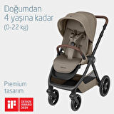 Maxi-Cosi Oxford-Pebble 360 Pro Çift Yönlü Seyahat Sistem Bebek Arabası Twillic Turffle