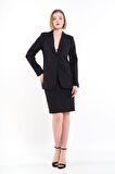 Siyah Ceket Etek Takım