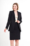 Siyah Ceket Etek Takım
