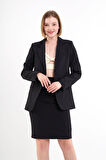 Siyah Ceket Etek Takım
