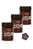Nutty More %22 Kakaolu Fındık Ezmesi 370 gr x 3 Adet