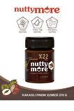 Nutty More %22 Kakaolu Fındık Ezmesi 370 gr x 5 Adet