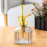 Perotti 15733 Gri Vintage Cam Bitki Sulama Şişesi Oda Kokusu Dağıtıcı Cam Dağıtıcı Sprey 250ml