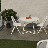 Porsima 1177 12 Lü Bahçe Balkon Teras Zemin Döşemesi Karosu Latte