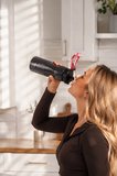Porsima 911037-2 BPA Free Motivasyon Sporcu Su Matarası Suluk 0,7lt Su Şişesi Fuşya