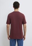 Mavi Logo Baskılı Bordo Tişört 0613186-70396