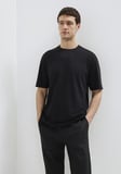 Mavi Black (TENCEL™) Liyosel Karışımlı Siyah Tişört 0613468-900