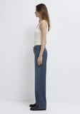 Lovely Classic Denim Puslu Koyu Mavi Jean Pantolon 1012645-A3167