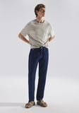 Lisbon Mavi Edition Rinse Keten Karışımlı Jean Pantolon 0010039-A3298