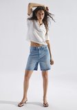 SIENA SHORT Classic Denim Vintage Açık Mavi Jean Şort 1421033-A3924