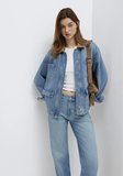 The Road Iconic Vintage Indigo Mavisi Jean Yelek 1121100-A3859