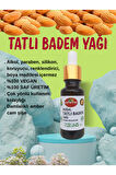 %100 SAF TATLI BADEM YAĞI 20ML - CİLT & SAÇ BAKIMI & NEMLENDİRİCİ (SWEET ALMOND OIL) 20ML