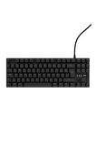 Hawk Gaming HK410M Mekanik Mavi Switch 19 Mod RGB Kablolu Siyah TKL Türkçe Gaming Klavye