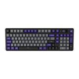 Hawk Gaming HK258GP Membrane LCD RGB Kablosuz/Bluetooth Gri Mor Full Türkçe Gaming Klavye