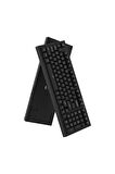 Hawk Gaming HK210B Membrane Rainbow Type C Kablolu Siyah Full Türkçe Gaming Klavye