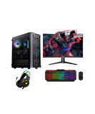 GameBooster Gb-1805 Ryzen 7 9800X3D 32Gb Ddr5 1Tb M2 Nvme 3050 Vga " 32 Monitör Gaming Pc