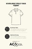 5'li Paket  Pamuklu Kumaş Slim Fit Polo Yaka Tişört