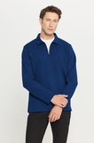 Pamuklu Standart Fit Normal Kesim Polo Yaka Sweatshirt