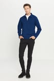Pamuklu Standart Fit Normal Kesim Polo Yaka Sweatshirt
