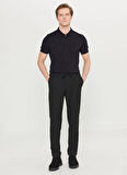 Altınyıldız Classics Bağlamalı Bel Normal Paça Jogger Siyah Erkek Pantolon ACE001261525_SYH