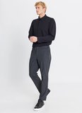 Altınyıldız Classics Bağlamalı Bel Normal Paça Slim Fit Antrasit Erkek Pantolon ACE001252701_ATR