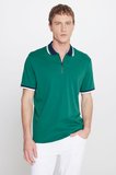 Regular Fit Geniş Kesim Polo Yaka %100 Pamuk Tişört