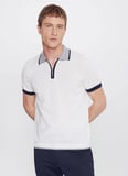 Altınyıldız Classics Polo Yaka Standart Ekru Erkek Kazak ACE044262193_EKR