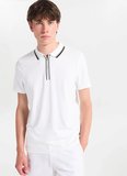 Altınyıldız Classics Ekru Erkek Slim Fit Geometrik Desen Polo T-Shirt ACE091262670