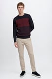 Pamuklu Slim Fit Dar Kesim Yan Cepli Esnek Pantolon