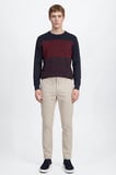 Pamuklu Slim Fit Dar Kesim Yan Cepli Esnek Pantolon