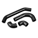Max Performance Silikon Radyatör Hortumu Kiti - Siyah (Ktm Husqvarna Gasgas 24-25 TBI uyumlu) 
