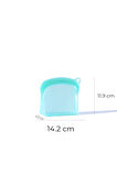 Sheer Hava Sızdırmaz Kilitli Silikon Saklama Torbası 300 ml | Yeşil