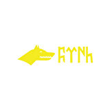 Kurt ve Türk Sticker 17x17 Cm Sarı