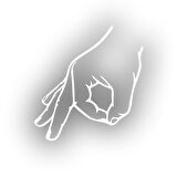 Gotcha Araba Stickeri 17x17 Cm Beyaz