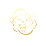 Temel Reis Araba Sticker 17x17 Cm Gold