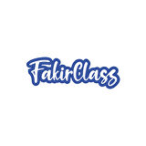 Fakir Class Araba Sticker 17x17 Cm Mavi