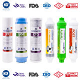 OverWater Açık Kasa Su Arıtma Cihazı 6 lı Filtresi Seti Aşamalı ( Membransız Set ) FKN60MA