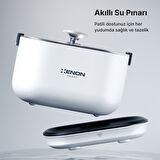 Xenon Smart Akıllı Otomatik Şarj Edilebilir Bataryalı Pet Su Sebili Kablosuz Su Şelalesi Ultra Sessiz Çelik Su Pınarı X8653